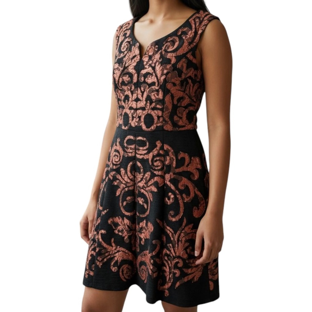 Anthropologie Yoana Baraschi Lace Paisley Dress